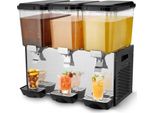 Distributori Di Bevande Per Uso Commerciale - 18L X 3 Distributori - Succhi Di Frutta E Bevande Ghiacciate - Perfetti Per Catering Ed Eventi