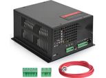 Alimentatore Laser CO2 Per Tubo Laser Da 60W - Protezione A Corrente Costante E A Vuoto - Rapida Dissipazione Del Calore - Compatibile Con Incisori E Tagliatori Laser