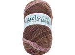 Filato Lady De Luxe Batik - 100G / 238 M - Rosa,Marrone