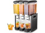Distributore Commerciale Di Bevande - 3X10L - Distributore Di Succo Per Bevande Fredde - Bevande Ghiacciate - Ideale Per Catering Ed Eventi
