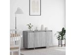 Best MöBel Vetrina Credenza Grigio Sonoma 120 X 41 X 75 Cm Materiale Legno - Cassettiere CL4173564 2Pacchi
