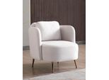 Poltrona Moderna Di Design Sedile Imbottito Tessuto Arredamento Tessile Arredamento Soggiorno