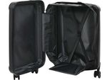 Vidaxl Valigia Con Serratura Nera 43 X 27 X 66 Cm Plastica Abs