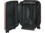 Vidaxl Valigetta Con Serratura Oro Rosa 34 X 23 X 55,5 Cm Plastica Abs