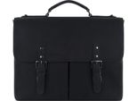 Bugatti Cartella Laptop Bag Con Scomparto Per Laptop Luca Briefcase With Flap Black Nero