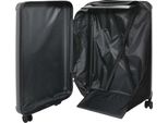 Vidaxl Valigia Con Serratura Grigio Scuro 50 X 30 X 76 Cm Plastica Abs