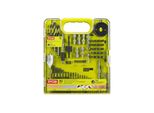 Ryobi RAKDD60 Set Con 60 Punte, Punte Esagonali Da 1/4 Di Pollice, Fresa E Trapano Avvitatore