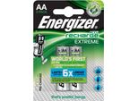 Energizer - Accu Ricarica Extreme Nimh Aa Batterie Ricaricabili 2300 Mah, Confezione Da 2 Pezzi