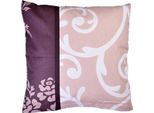 Federa In Cotone - 40X40 Cm - Marrone