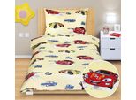 Biancheria Da Letto In Cotone Junior - Giallo - 140X200, 70X90