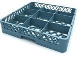 Maxima - Cestello In Vetro Per Lavastoviglie - 50 X 50 Cm - 9 Scomparti