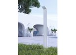 Paletto A Led Da Esterno Moderno IP54 9W 60CM Bianco Cct 2200K/2700K/3000K On/Off