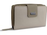 Bugatti Portafoglio Ladies Zip Wallet Beige