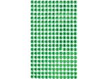 Cristalli Autoadesivi 6Mm 260Pz Verde Chiaro