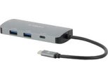 Mobilis 001382 Dock/Replicatore Di Porte Per Computer Portatili Usb 3.2 Gen 1 (3.1 Gen 1) Cablato Type-C Nero, Grigio