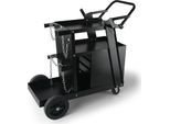 Carrello Per Saldatura 2 Ripiani Con 4 Cassetti Carrello Mobile Per Saldatura Max. 100-120 Kg Carrello Per Attrezzature Di Saldatura Con 2 Portabombole Ideale Per La Saldatura Manuale Saldatura Ad Arco Schermato Con Gas Saldatura Ad Arco Con Argon