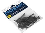 Mosaic Company Viti Di Montaggio 7/8 A Esagono Mosaic Black Black Taglia Unica