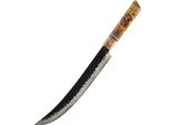 Coltello Da Cucina Damasco ZE-37434 - Affettatrice/Marrone KP37434