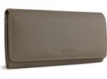 Bugatti Portafoglio Mira Ladies Long Wallet With Flap Taupe Grigio Talpa
