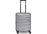 Bergpfeil Carrello Travel Cabin Trolley Arctic Silver Metallic Grigio