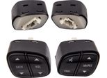 4X Interruttori Al Volante Per Gmc Envoy Sierra Yukon Chevrolet Tahoe Silverado