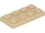Piastre Lego® 2X2 3020 - 50 Pezzi Beige