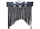 Halloween Skull Curtain Spooky Skull Halloween Decor Horror Party Terror Decoration For Spooky Door Decoration Scary Party Decor, Colore: Multicolore