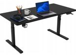 Ekspand | Scrivania Regolabile In Altezza - 120 Cm - Altezza Regolabile 72-118 Cm - Elettrica - Nero