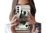 Custodia Per Oppo Reno12 5G - Carte Da Poker Card King + Foil