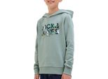 Jack & Jones Plas Sweat Pullover Con Cappuccio Bambino