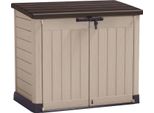 Cassetta Universale Keter Store It Out Max Circa H 125 X L 146 X P 82 Cm, Beige-Marrone