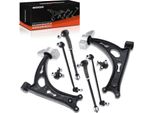Frankberg 1X Wishbone Set Assale Anteriore Per Vw Caddy Mpv Van/Mpv Eos Golf Plus V Variant Vi Jetta Scirocco Touran