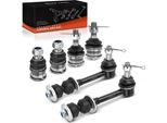 Assale Anteriore Frankberg 1X Wishbone Set Per Dodge Ram 2500 Cab & Chassis Crew Pick-Up Extended Standard 5.2L 1995-1999