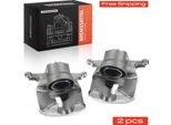 Frankberg 2X Pinza Freno Anteriore Sinistra Destra Per Nissan Qashqai +2 I J10 JJ10 X-Trail T31