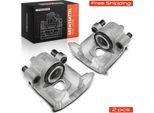 Frankberg 2X Pinza Freno Asse Anteriore Per Vw Fox Lupo Polo Playa Van Seat Arosa Skoda Fabia I