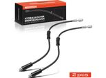 Frankberg 2X Tubo Freno Tubi Freno Asse Anteriore Destro O Sinistro Per Vw New Beetle Audi A3 Tt Roadster 8N