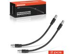 Frankberg 2X Tubo Freno Tubi Freno Asse Anteriore Destro O Sinistro Per Vw Passat 3B Audi A4 A6 Skoda Superb I