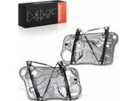 Frankberg 2X Regolatore Finestrino Anteriore Sinistro Destro Per Vw Golf Iv Bora Variant 1J2 1J6