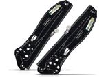 Frankberg 2X Regolatore Finestrino Posteriore Sinistro Destro Per Bmw Serie 7 E65 E66 E67 2001-2008