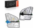 Frankberg 2X Regolatore Finestrino Posteriore Sinistro Destro Per Vw Golf Iv 1J1 1J5 Bora 1J2