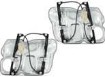 Frankberg 2X Regolatore Del Finestrino Anteriore Sinistro Destro Per Vw Caddy Iii Panel Van