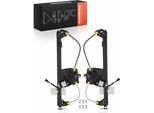 Frankberg 2X Regolatore Finestrino Anteriore Sinistro Destro Per Renault Clio Iv Bh Grandtour