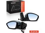 Frankberg 2X Specchietto Retrovisore Sinistro Destro Per Opel Corsa F Furgone/Hatchback Peugeot 208 Ii