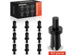 Frankberg 10X Clip Di Fissaggio Paraurti Passaruota Per Vw Golf Polo Passat Transporter Iv Bora Opel