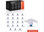 Frankberg 20X Clip Di Montaggio Protezione Paraurti Per Vw Golf Iii 1H1 4 1E7 Vento 1H2