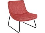 Poltrona Reclinabile Bolt Edge - Velluto - Rosa Blush - Con Braccioli - Soggiorno