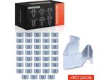 Frankberg 40X Clip Di Fissaggio Per Vw Polo Tiguan Touran Audi A4 A5 Q7 Seat