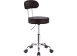 Sgabello Ergonomico - Nero - Regolabile In Altezza - Su Rotelle - Sgabello A Sella