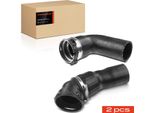 Frankberg 2X Tubo Aria Di Carica Tubo Turbo Per Bmw Serie 5 Touring E60 E61 3.0L