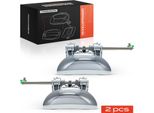 Frankberg 2X Maniglia Porta Anteriore Destra Sinistra Per Peugeot 206 Cc Hatchback